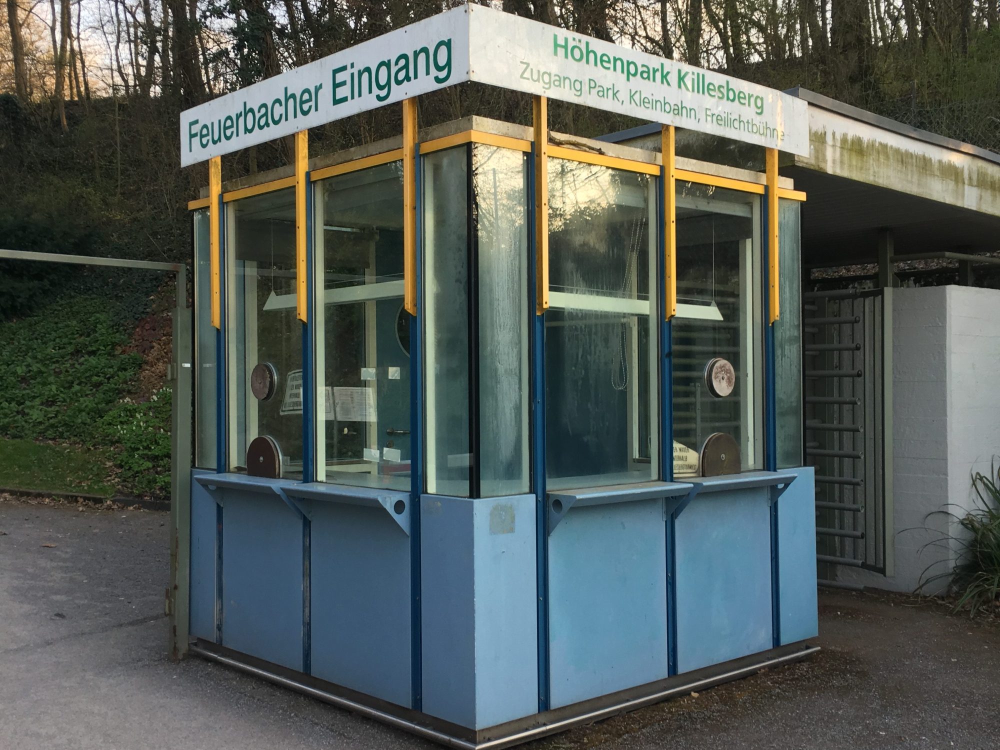 Höhenpark Killesberg, Feuerbacher Eingang